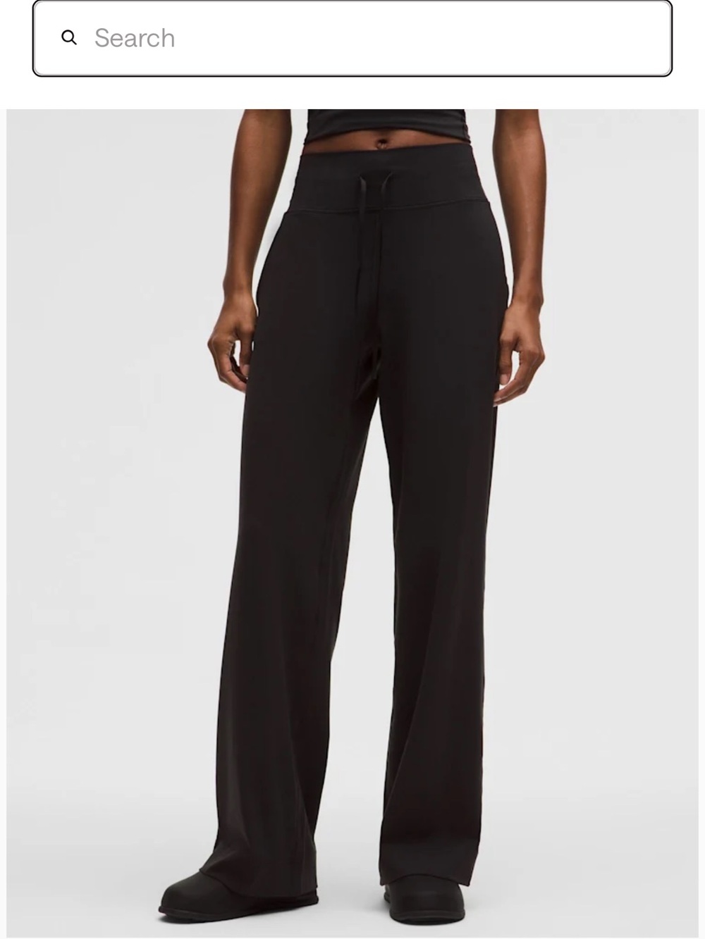 Lululemon Groove Wide-Leg High-Rise Pant